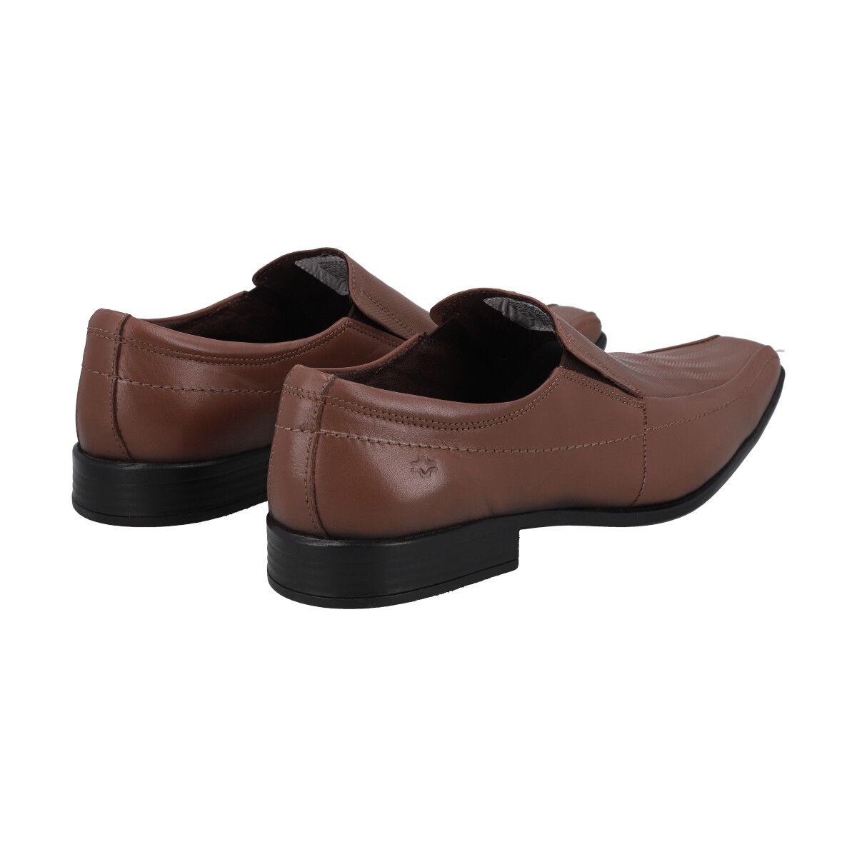 Zapato Formal Hombre Cuero 540 Marrón Perlatto-4