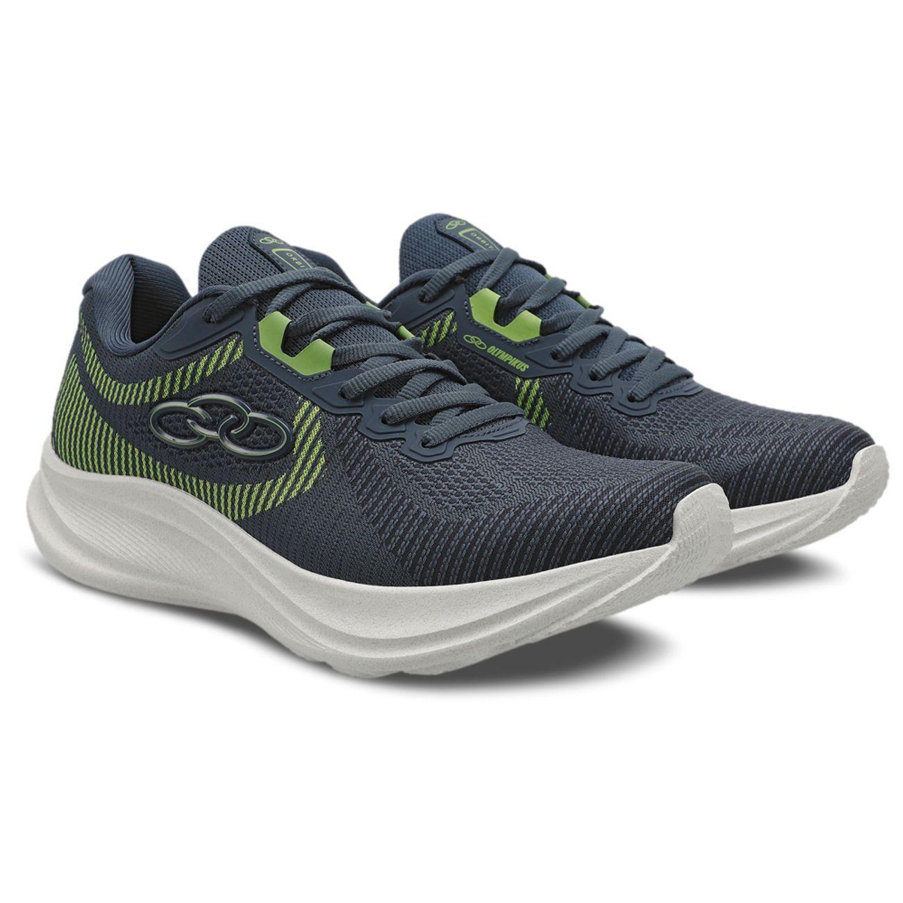 Zapatilla Hombre Orbita Negro/Verde-1