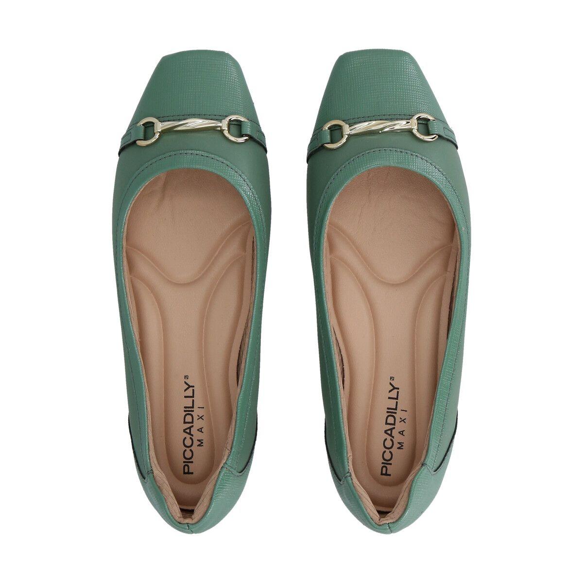 Zapato Mujer Verde Fernanda Piccadilly-1
