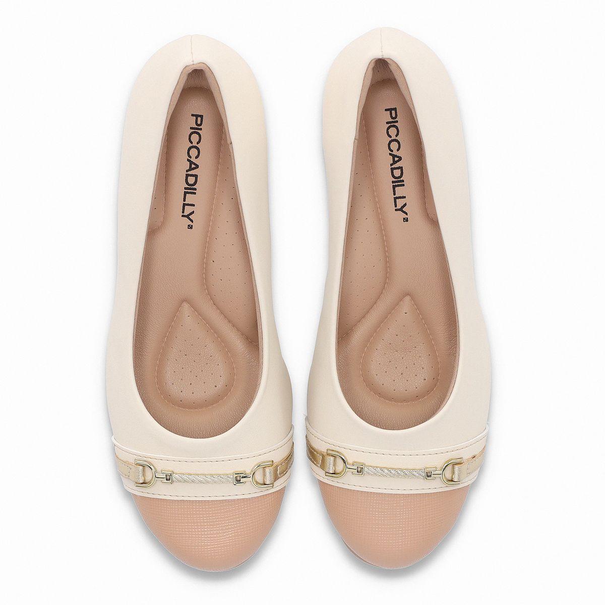 Zapato Mujer Nude/Crema Laura 02 Piccadilly-1