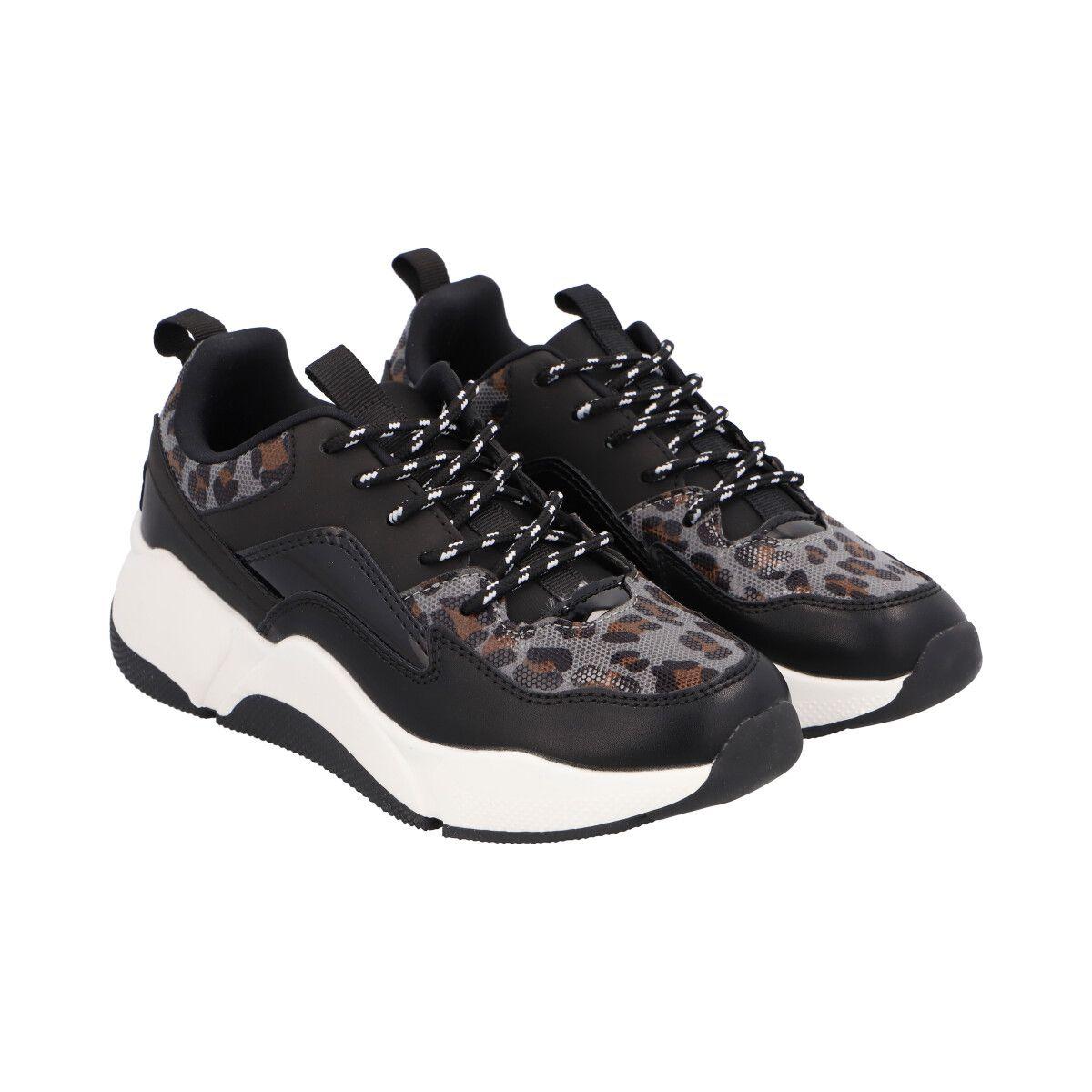 Zapatilla Mujer Negro Sonia Detogni-1