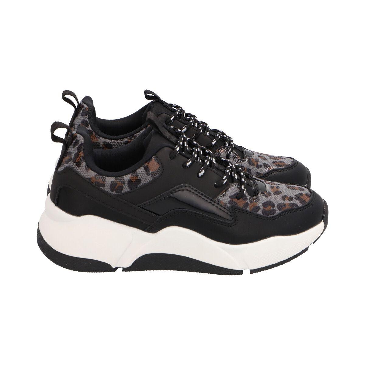 Zapatilla Mujer Negro Sonia Detogni-2