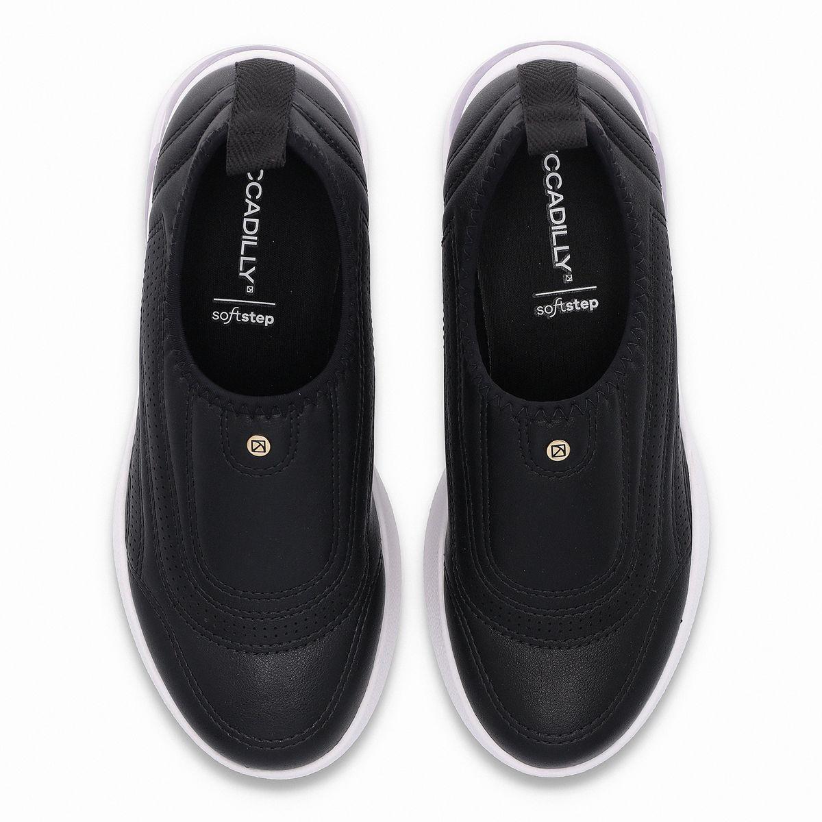 Zapatilla Mujer Negro Soft Step Piccadilly-1