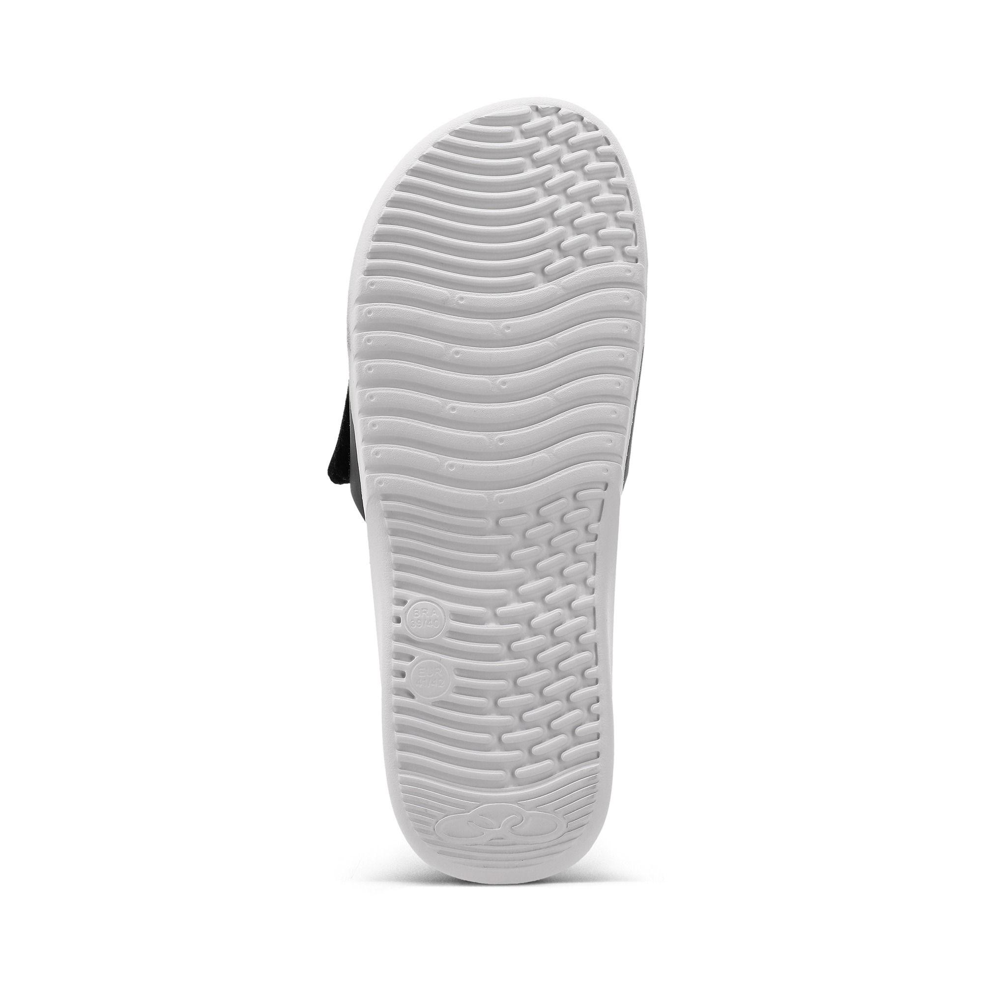 Slide Hombre Melbourne 2 Negro/Blanco-4