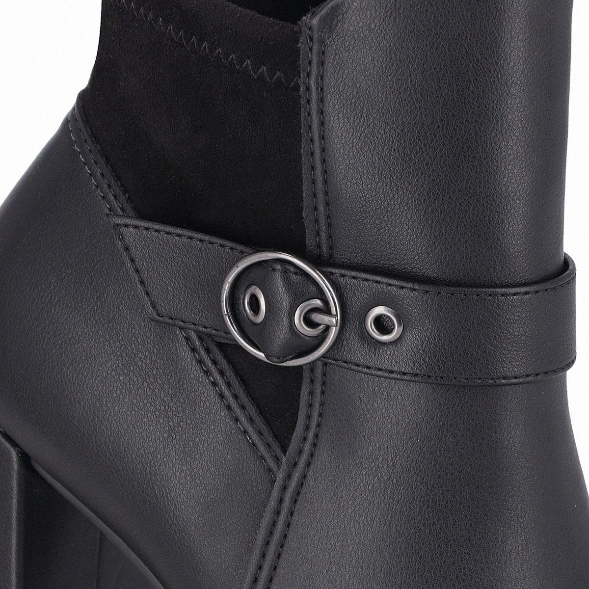 Botin Mujer Negro Boneca Piccadilly-2