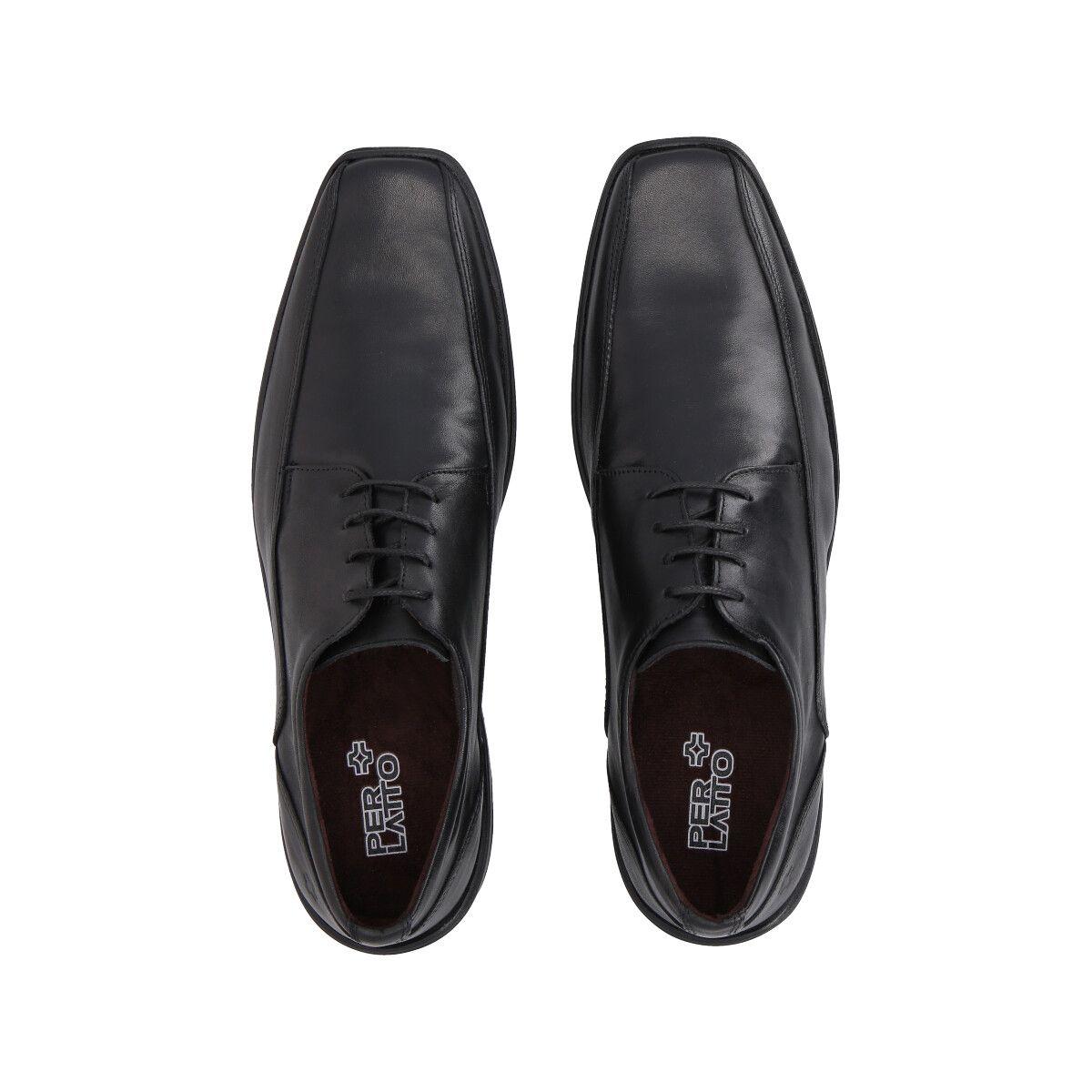 Zapato Formal Hombre Cuero 35 Negro Perlatto-2