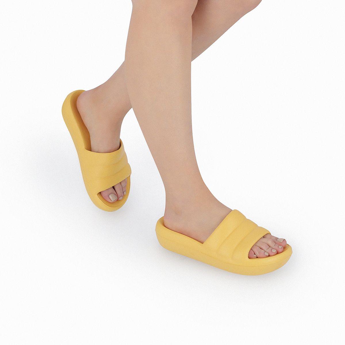 Sandalia Mujer Amarillo Marshmallow Piccadilly-2