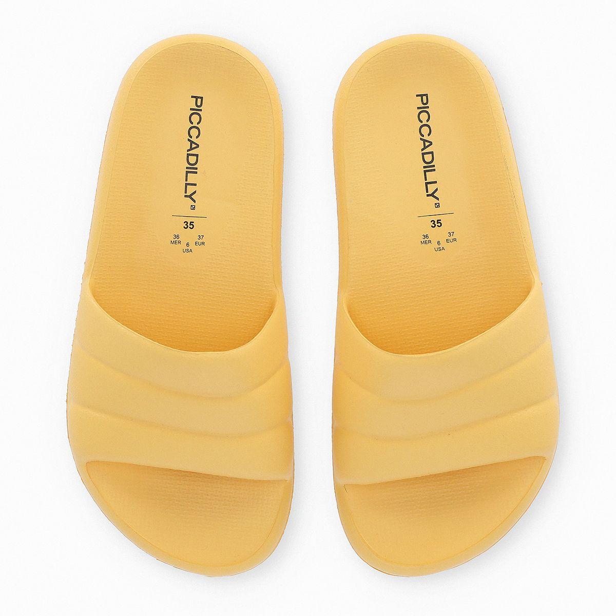 Sandalia Mujer Amarillo Marshmallow Piccadilly-3