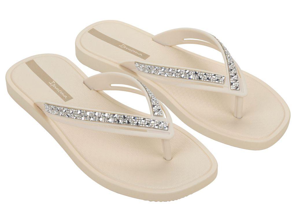 Sandalia Mujer Beige Cristal Ipanema-1