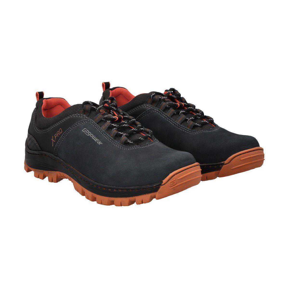 Botín Hombre Trekking Negro Endurance Gogowear-1