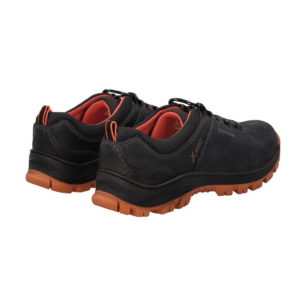 Botín Hombre Trekking Negro Endurance Gogowear-3