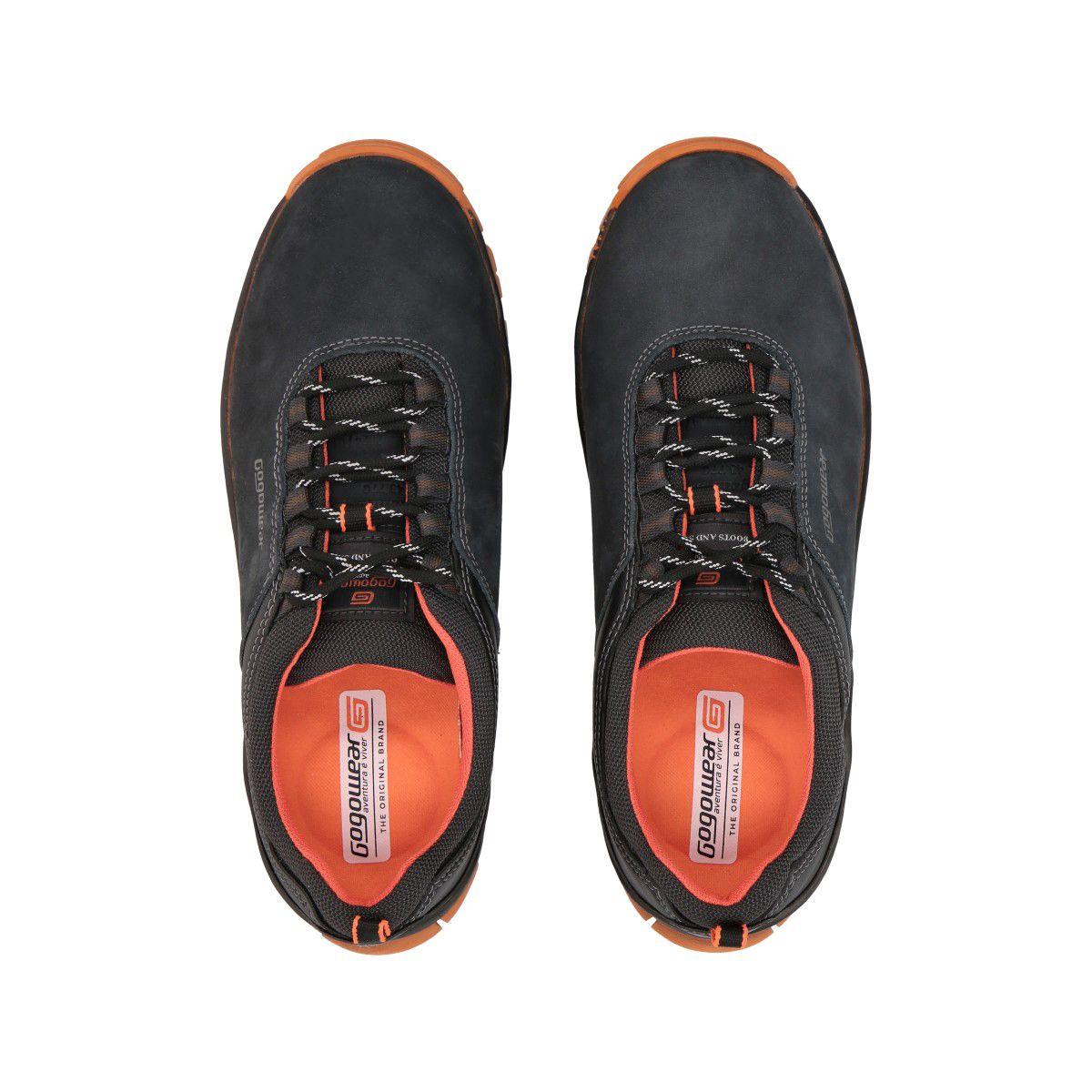 Botín Hombre Trekking Negro Endurance Gogowear-4
