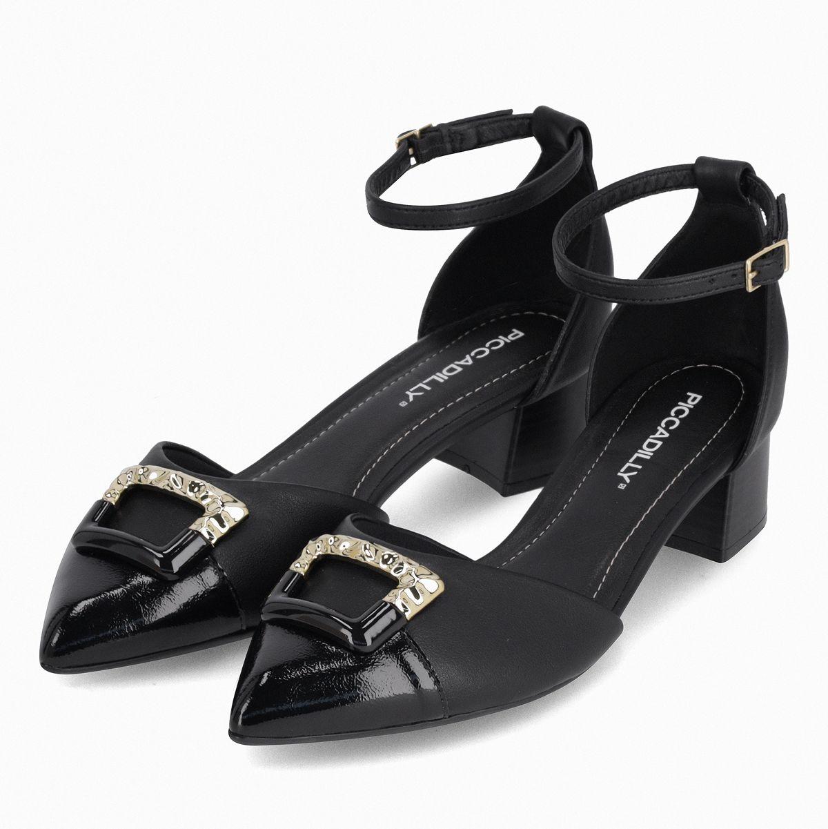 Zapato Mujer Negro/Dorado Taci 81 Piccadilly-2