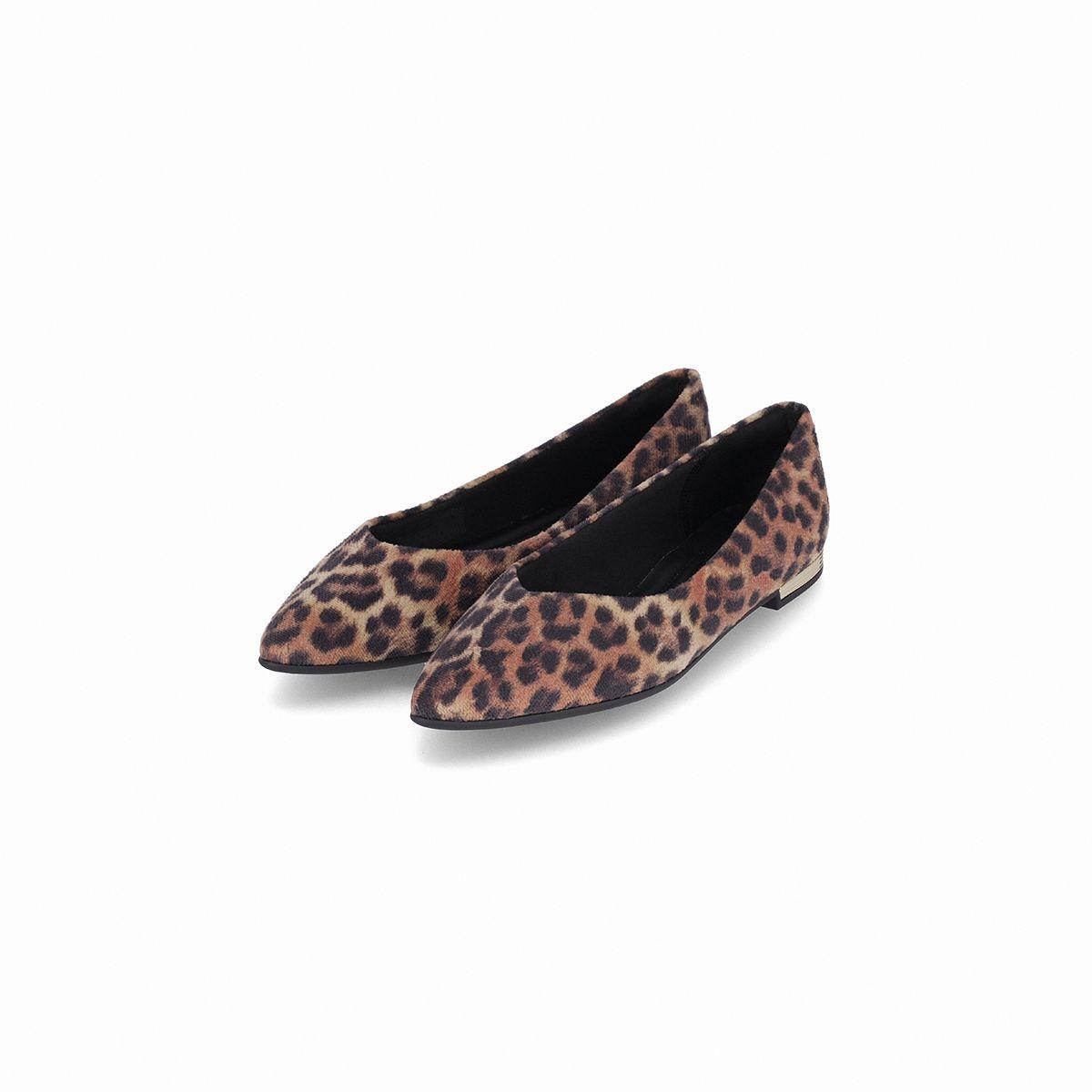 Zapato Mujer Negro/Animal Print Ana 59 Piccadilly-1