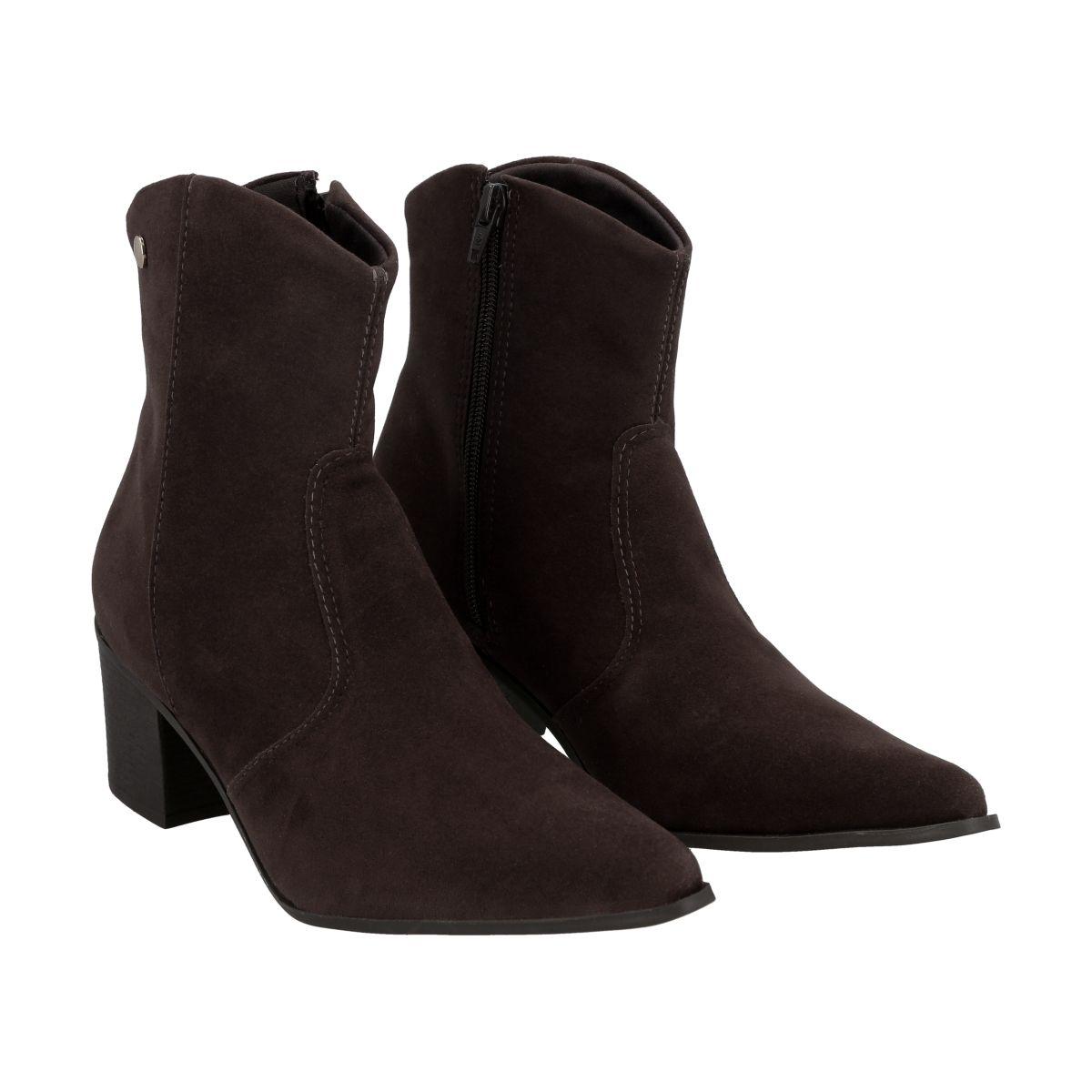 Bota Mujer Café Oscuro Paloma Police-1