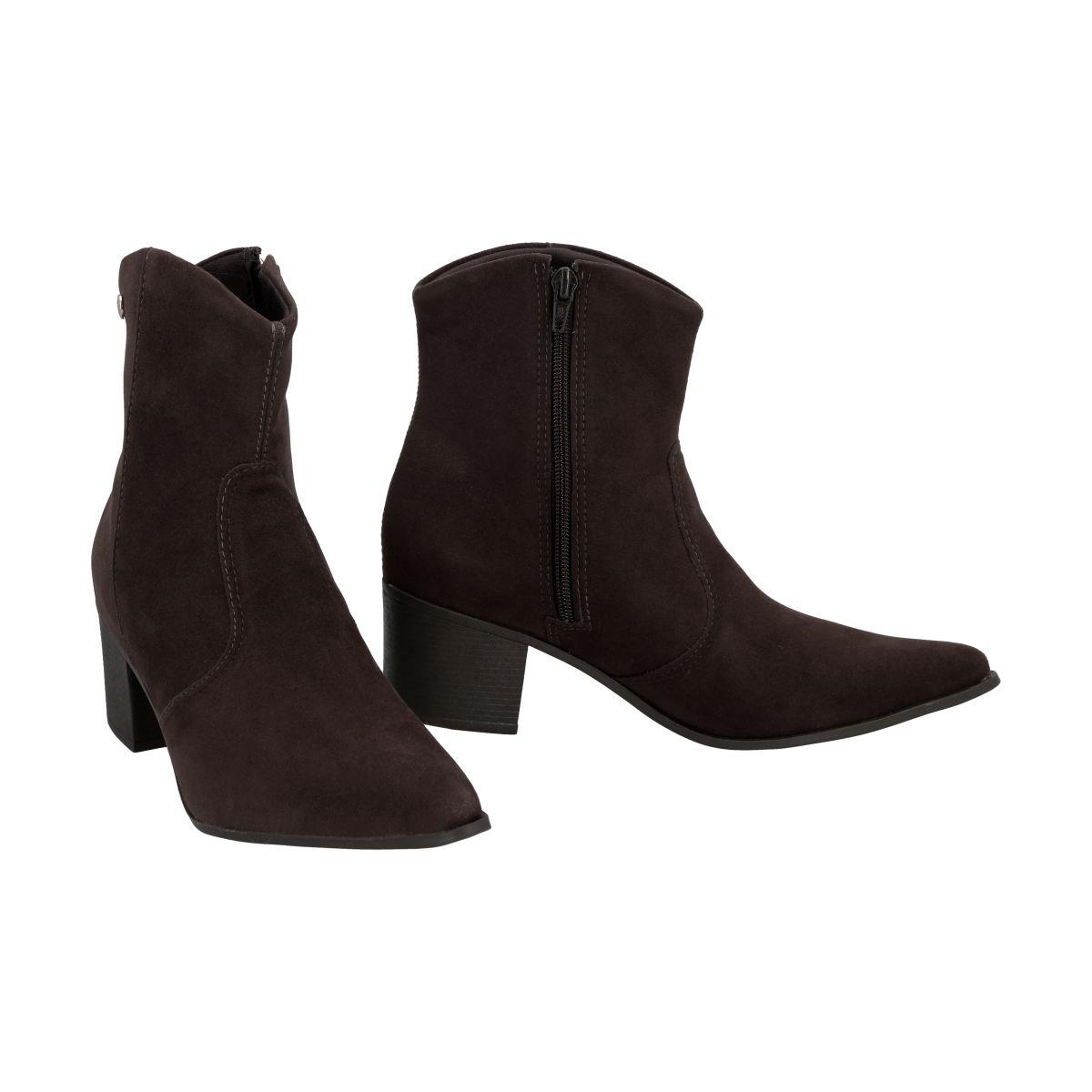 Bota Mujer Café Oscuro Paloma Police-2