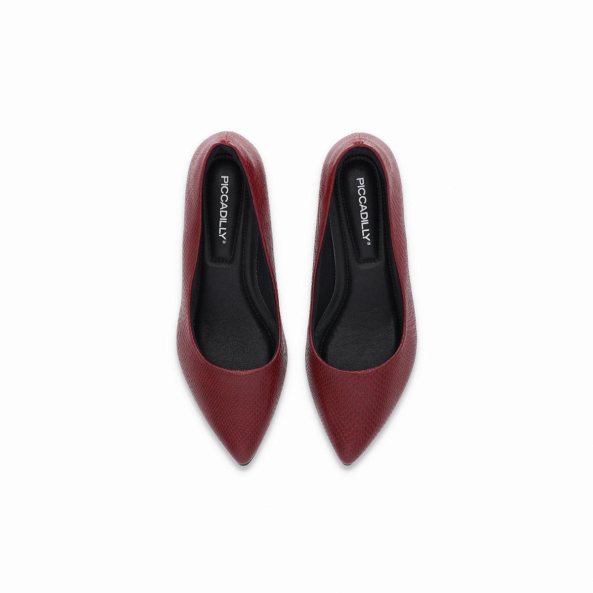 Zapato Mujer Vino/Snake Taci Piccadilly-2