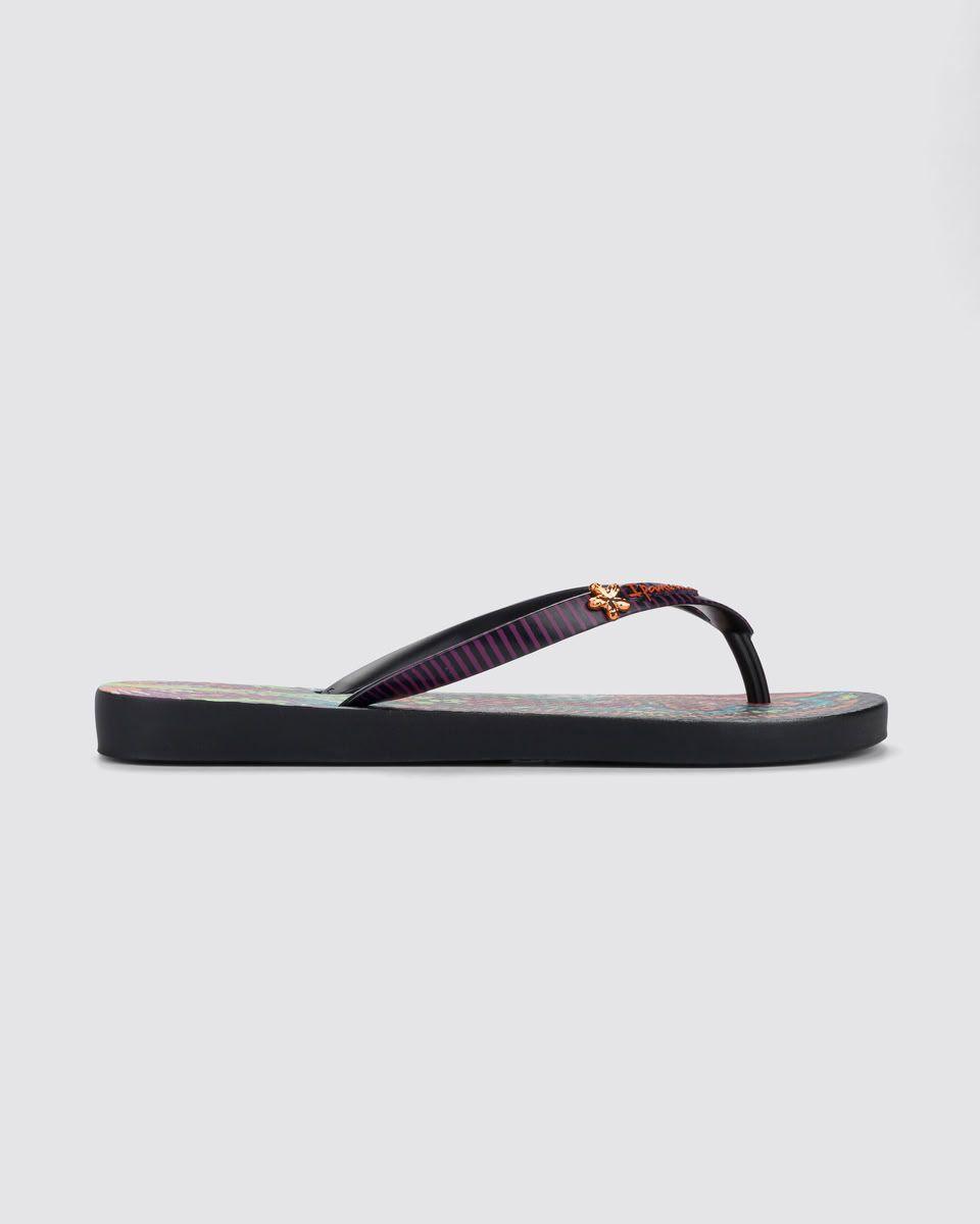 Sandalia Mujer Naranja/Negro Vibra Ipanema-0