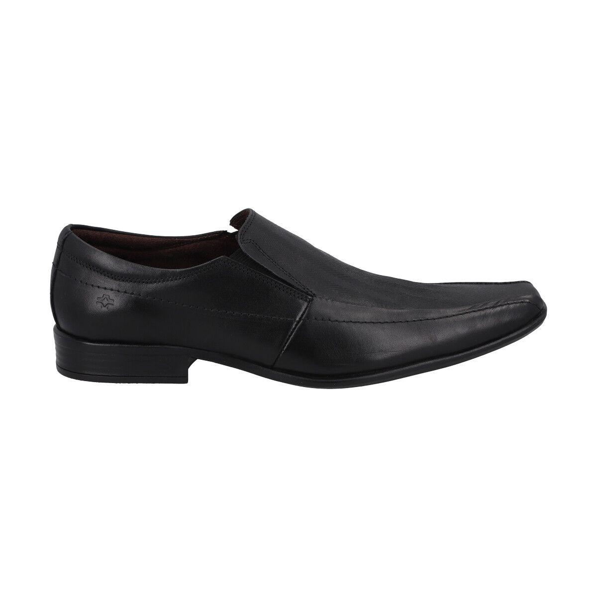 Zapato  Hombre Cuero Negro Perlatto-0