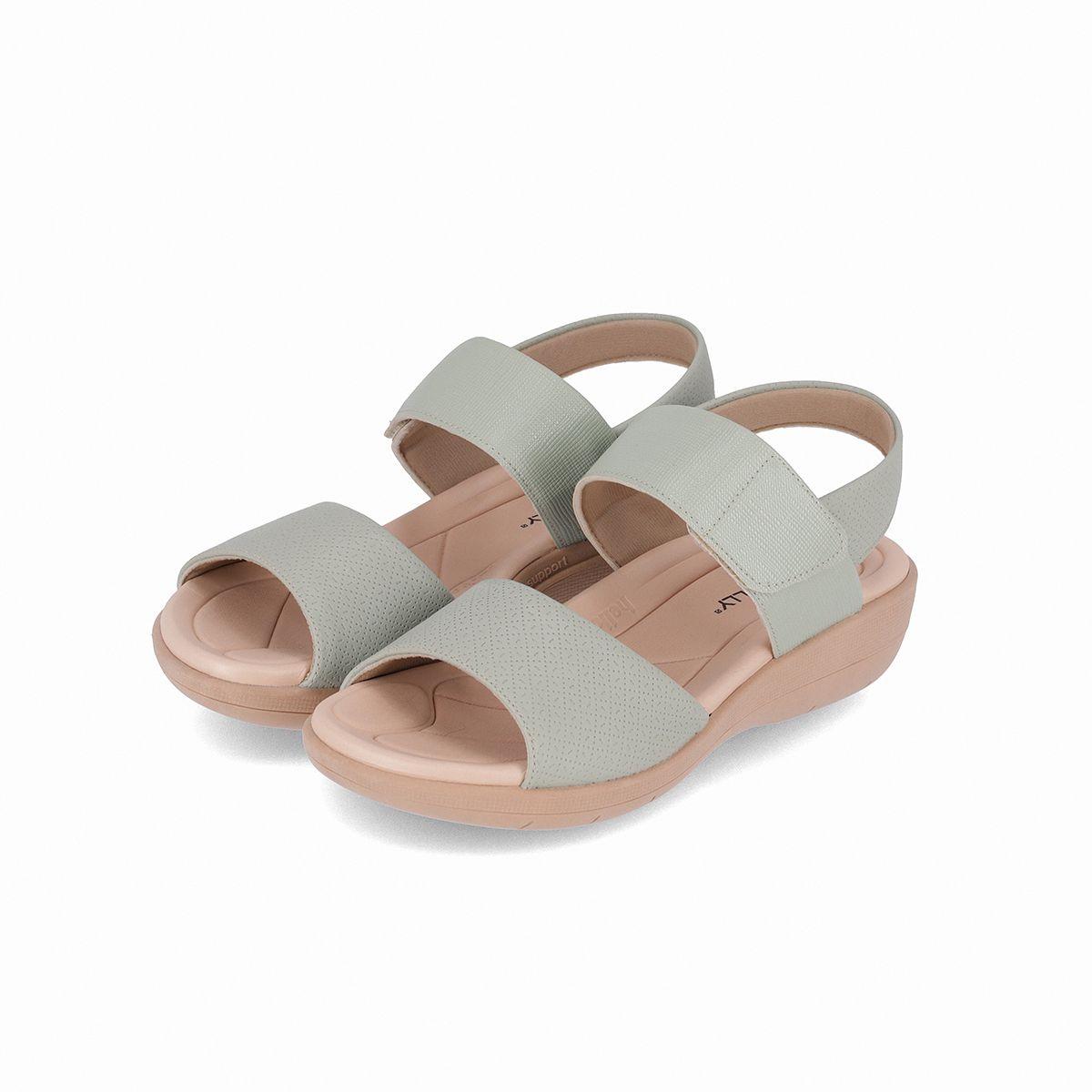 Sandalia Fascitis Anabela Menta Piccadilly-0