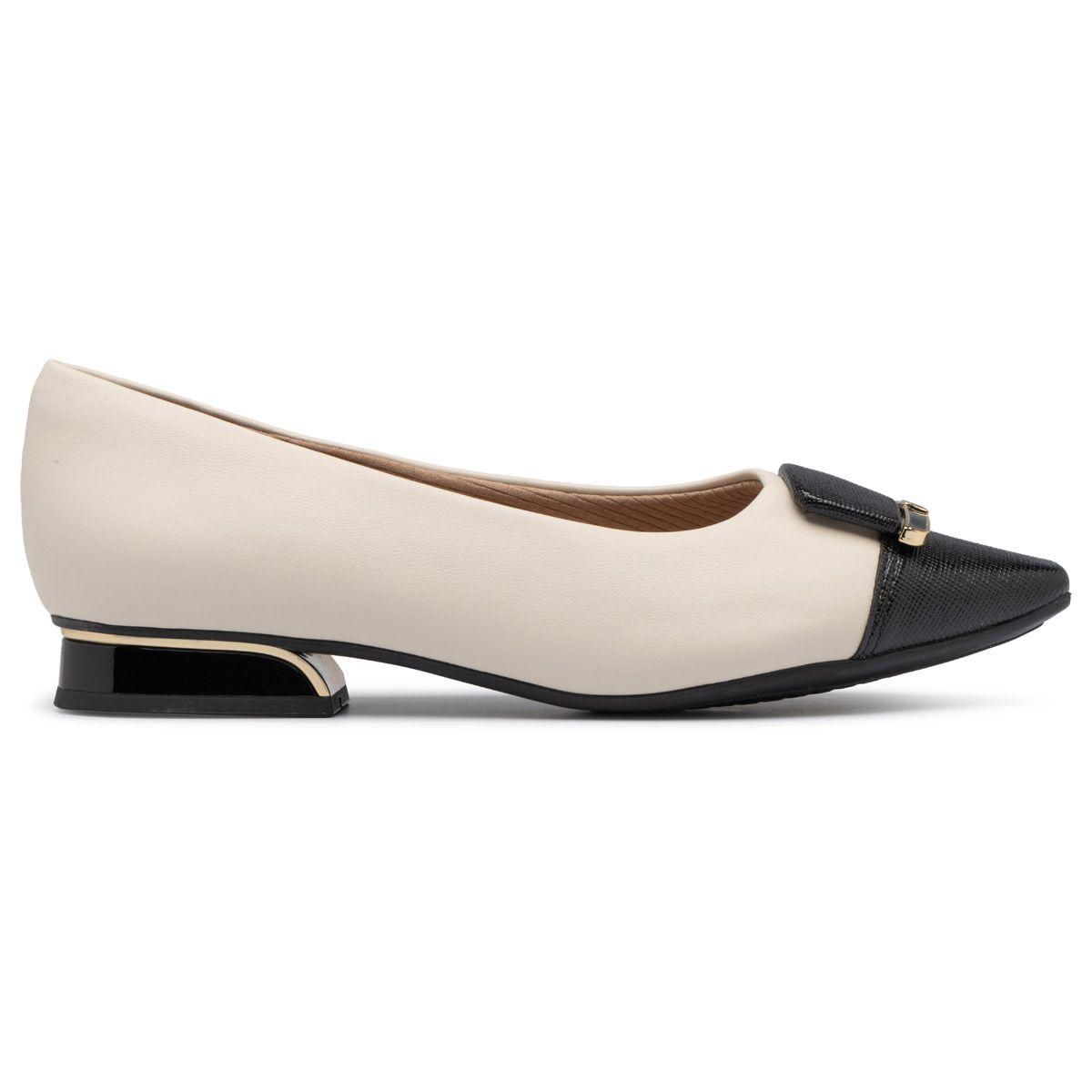 Zapato Mujer Negro/Hueso Silvia 688 Piccadilly-0