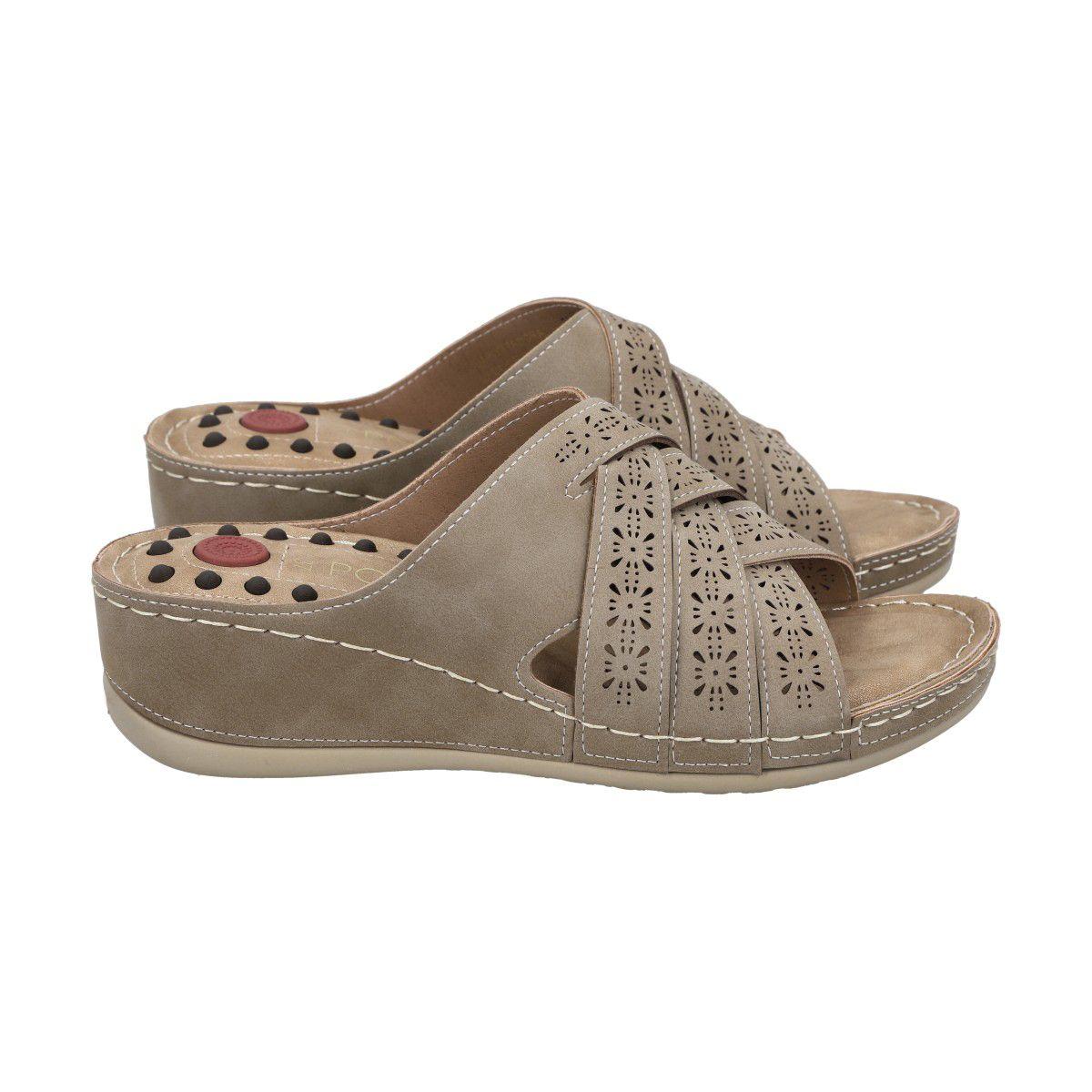 Sandalia Mujer Taupe Tamara Police-2