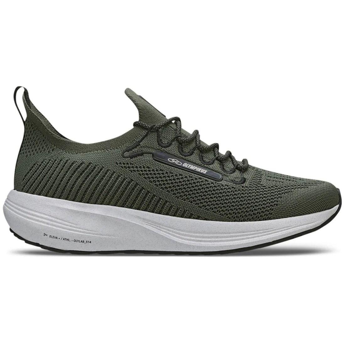 Zapatilla Running Hombre Subverse Verde Militar-0