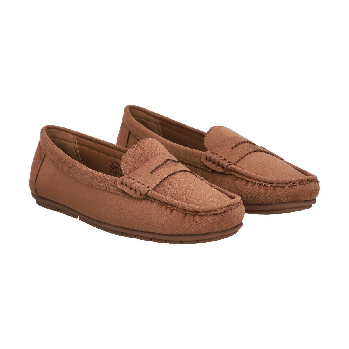Mocasín Mujer Camel Lali 007  Police-4