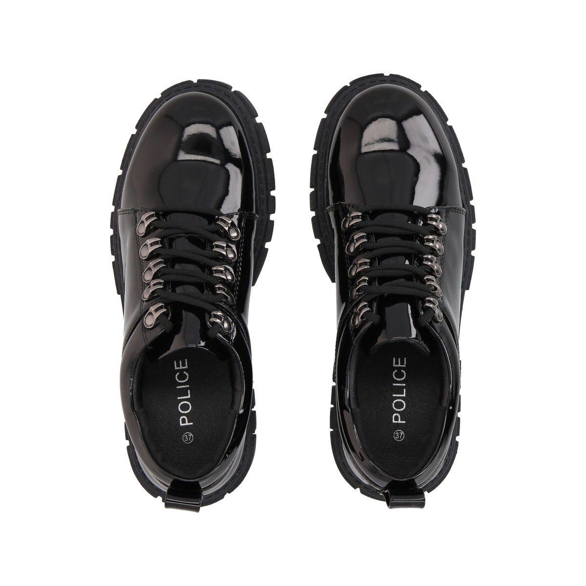 Mocasin Mujer Negro Rock Negro Police-1