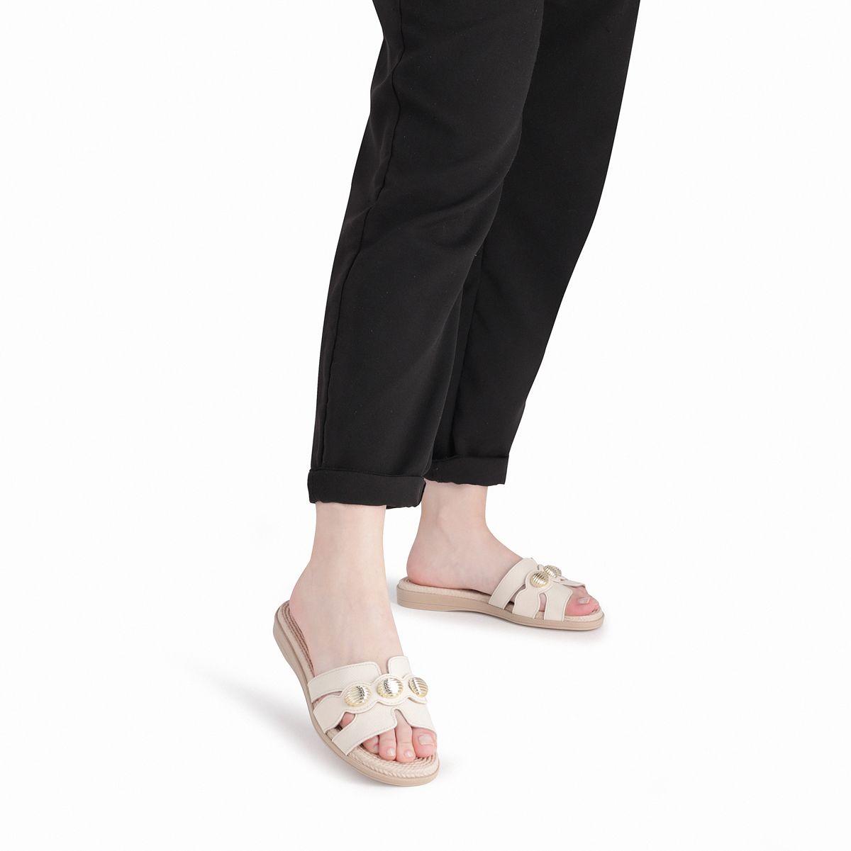 Sandalia Mujer Crema/Dorado Adla 176 Piccadilly-2