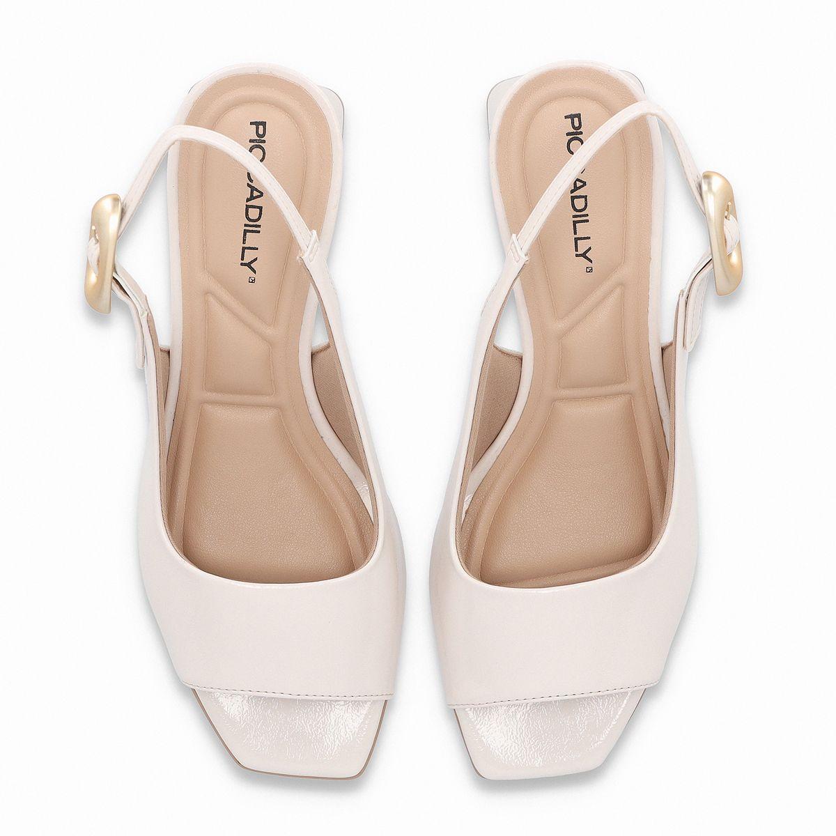 Sandalia Mujer Crema/Charol Renee 63  Piccadilly-1