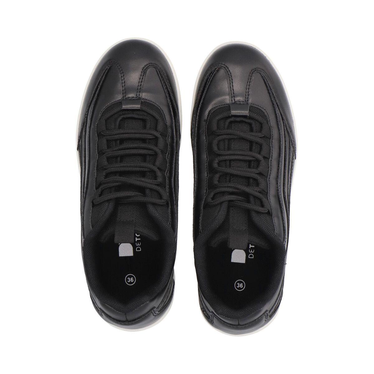 Zapatilla  Mujer Negro Fiorella Detogni-2
