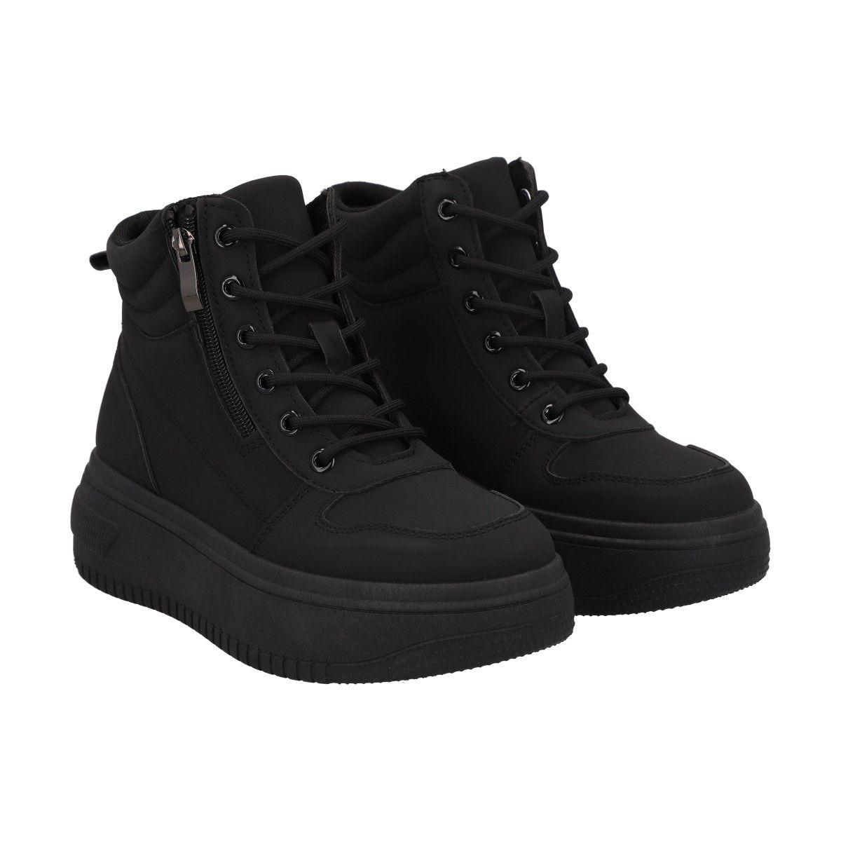 Botin Sole 075 Negro Police-0