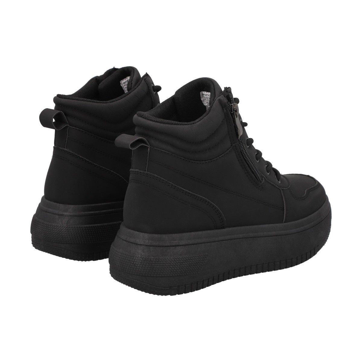 Botin Sole 075 Negro Police-1