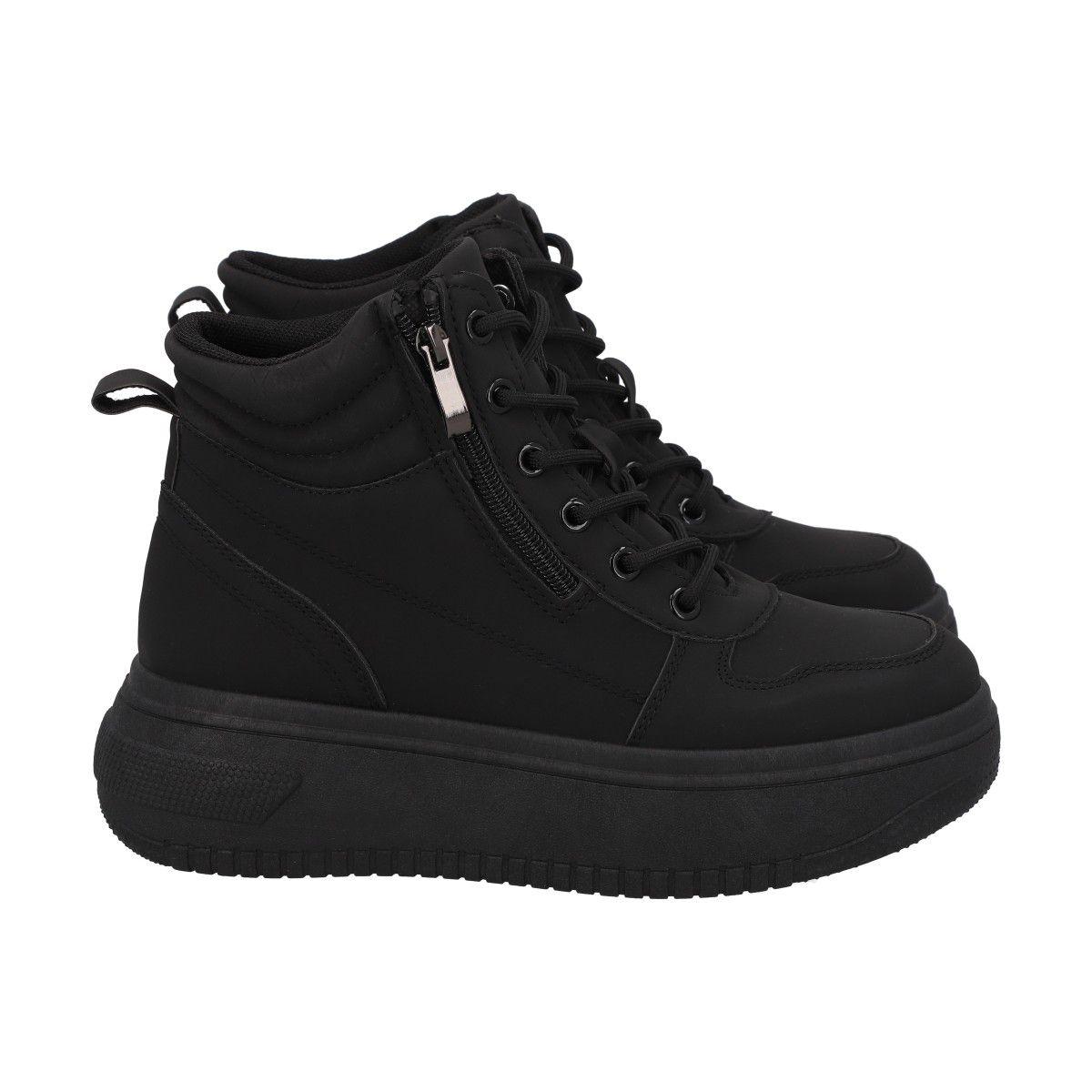 Botin Sole 075 Negro Police-3