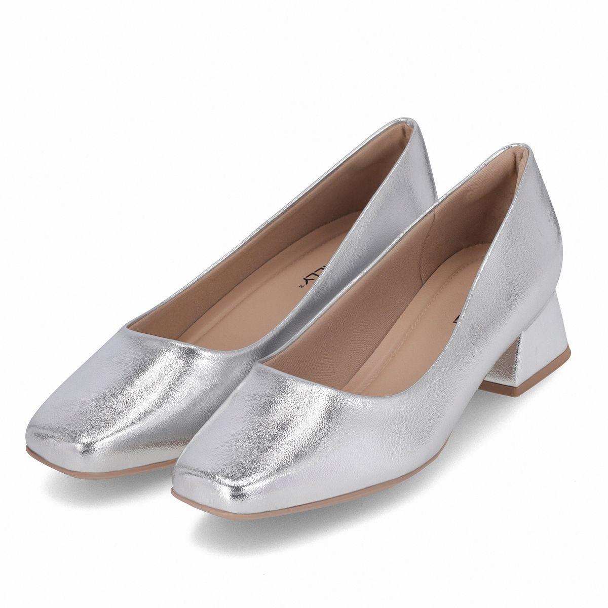 Zapato Mujer Plateado Tati Piccadilly-2