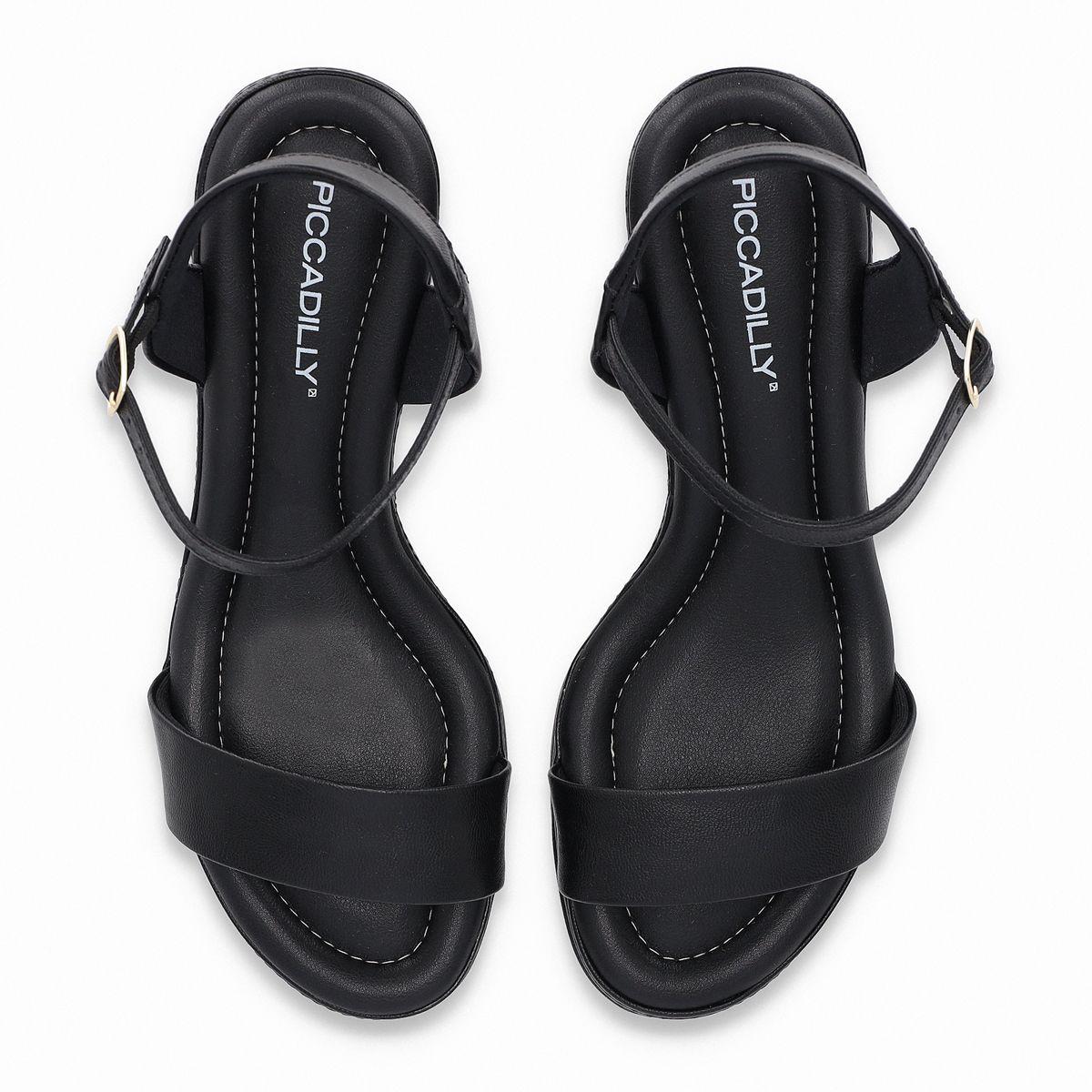 Sandalia Mujer Negro Paola 487 Piccadilly-1