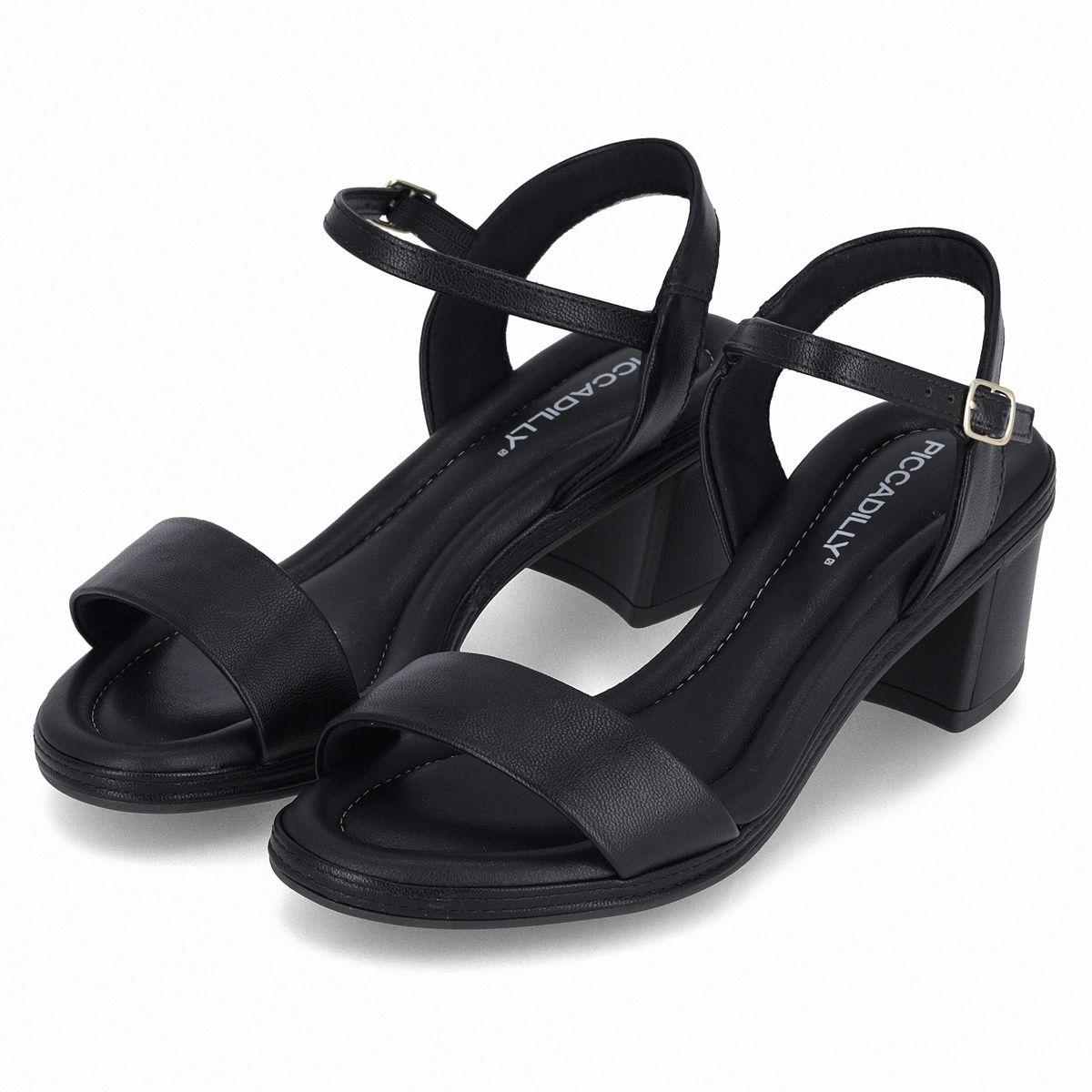 Sandalia Mujer Negro Paola 487 Piccadilly-2