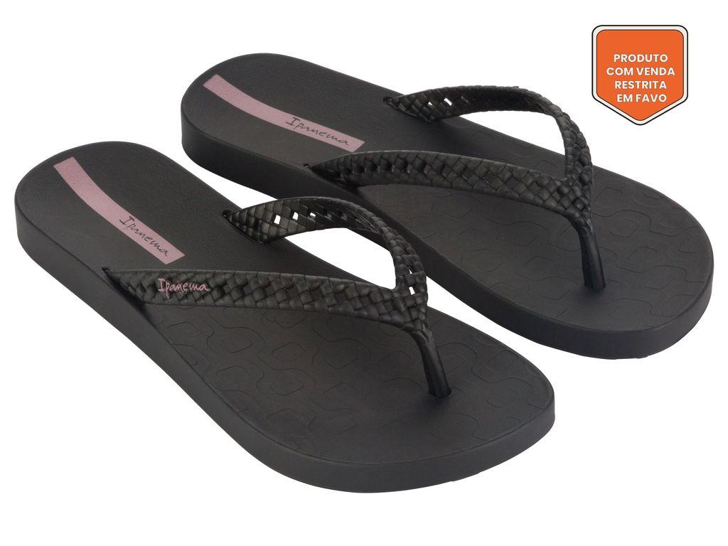 Sandalia Mujer Negro Urban Ipanema-1