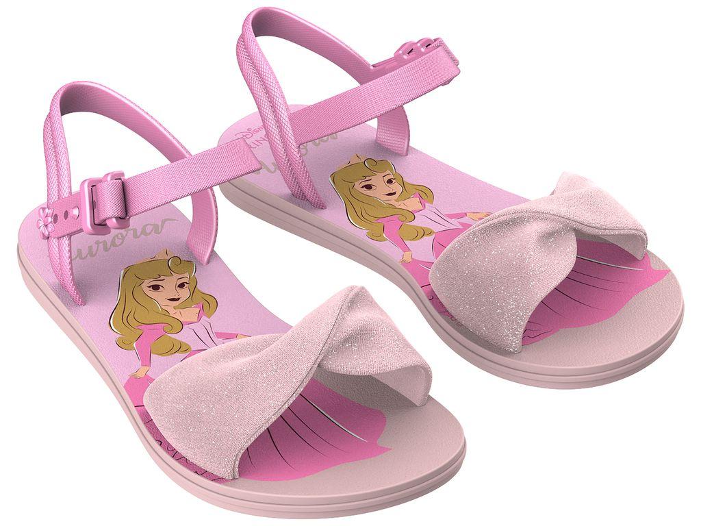 Sandalia Infantil Rosa Disney Princesa Ipanema-0