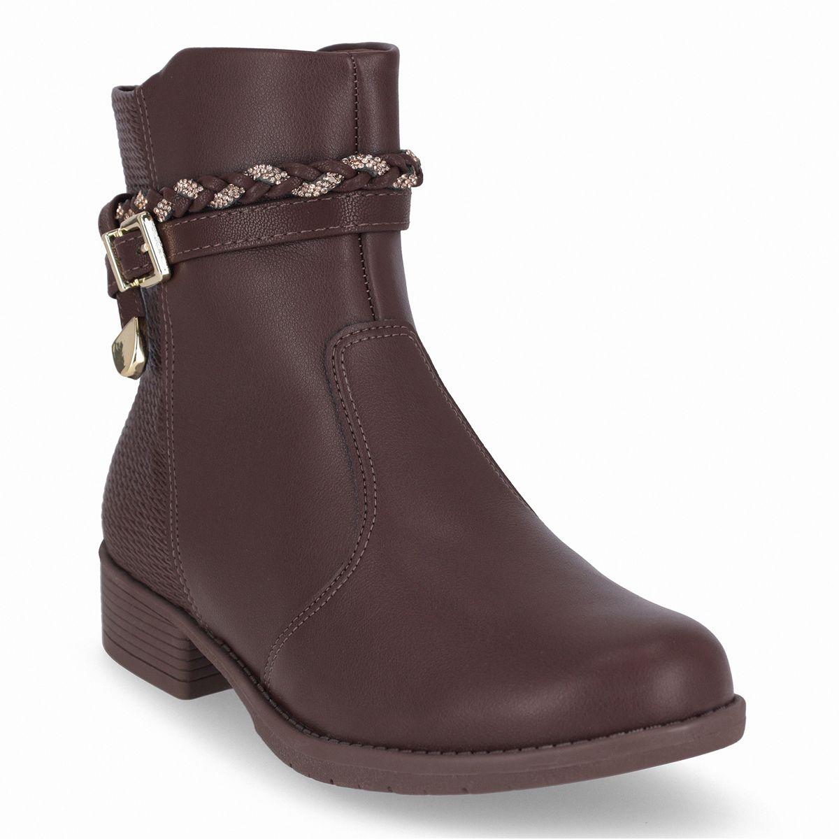 Botin Mujer Chocolate Leci 34 Piccadilly-3