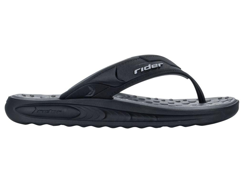 Sandalia Hombre Negro Soft Plus Rider-1