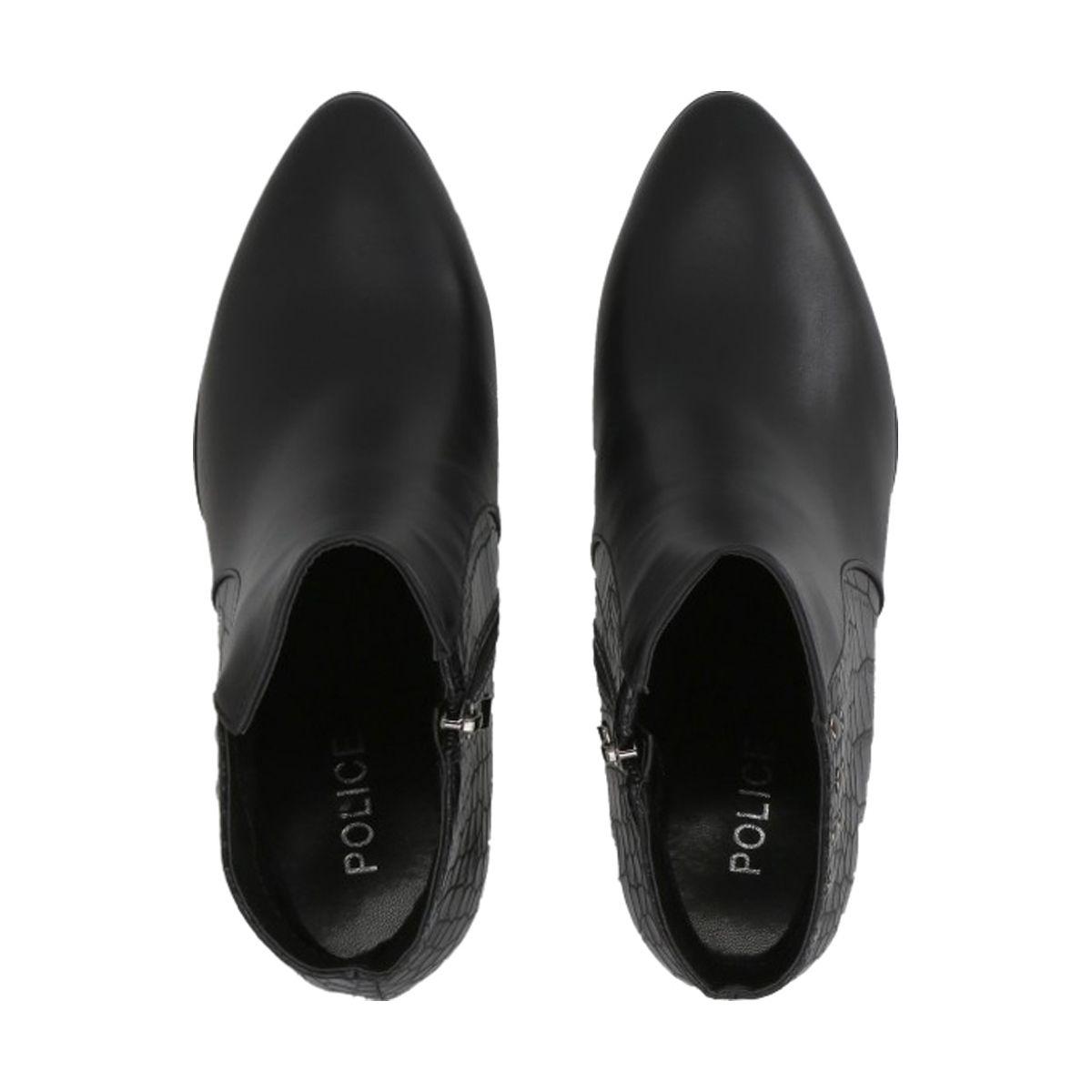 Botin Mujer Negro Bobbi 56 Negro Police-1