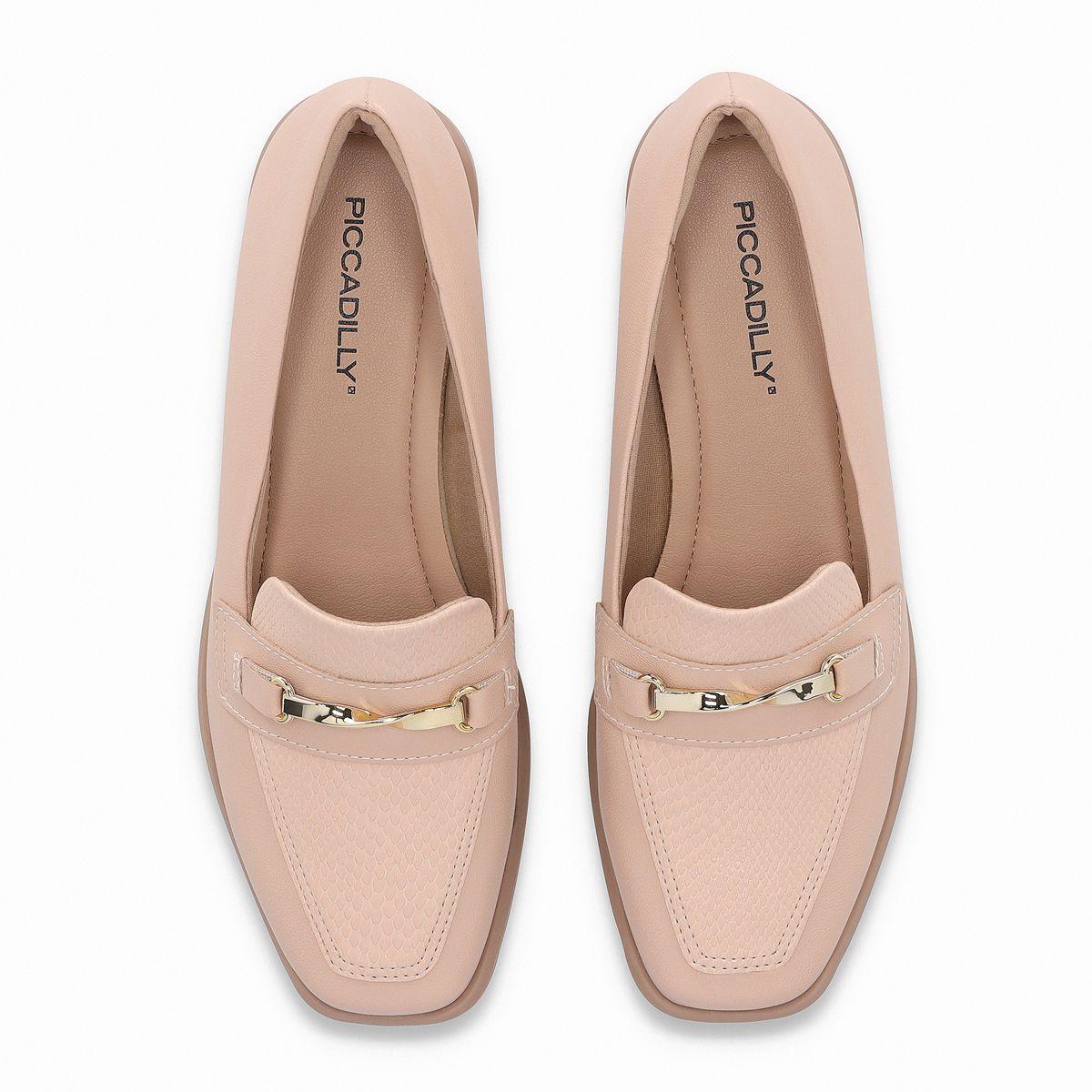 Mocasin Mujer Rosado/Dorado Giovanna Piccadilly-1