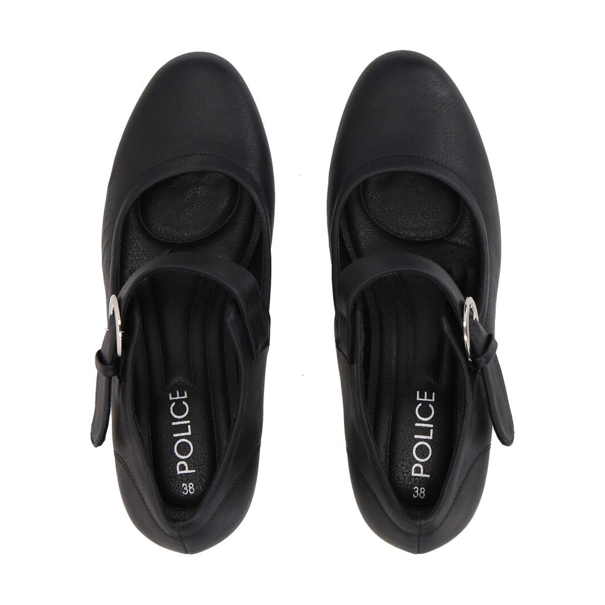 Zapato De Cueca Mujer Negro Police-1