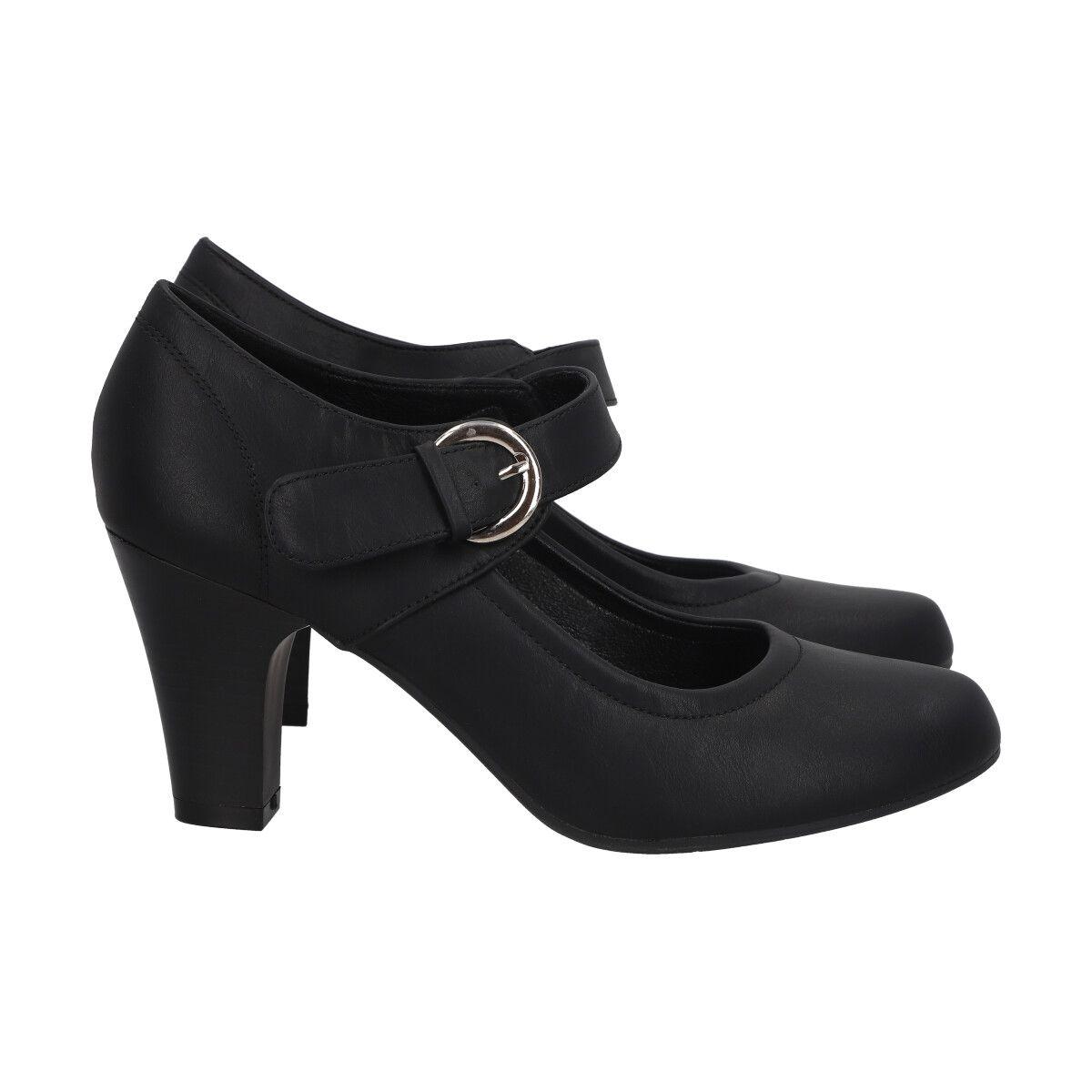 Zapato De Cueca Mujer Negro Police-2
