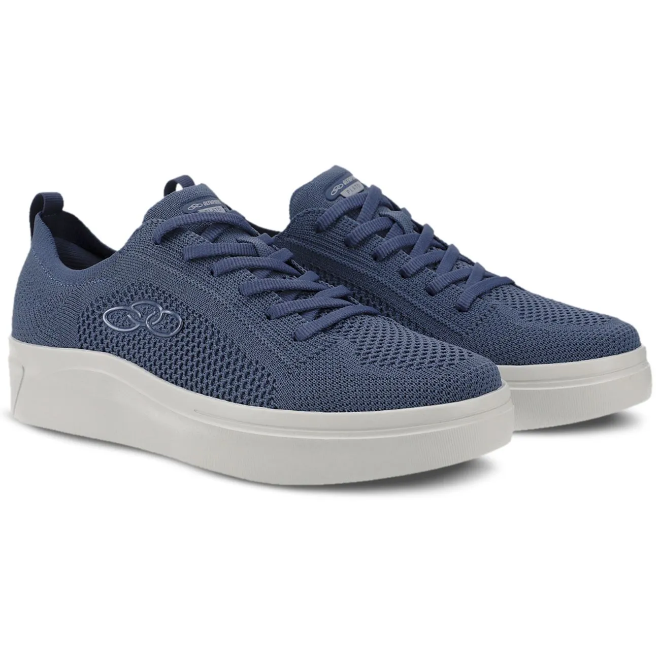 Zapatilla Mujer Plato Azul-1