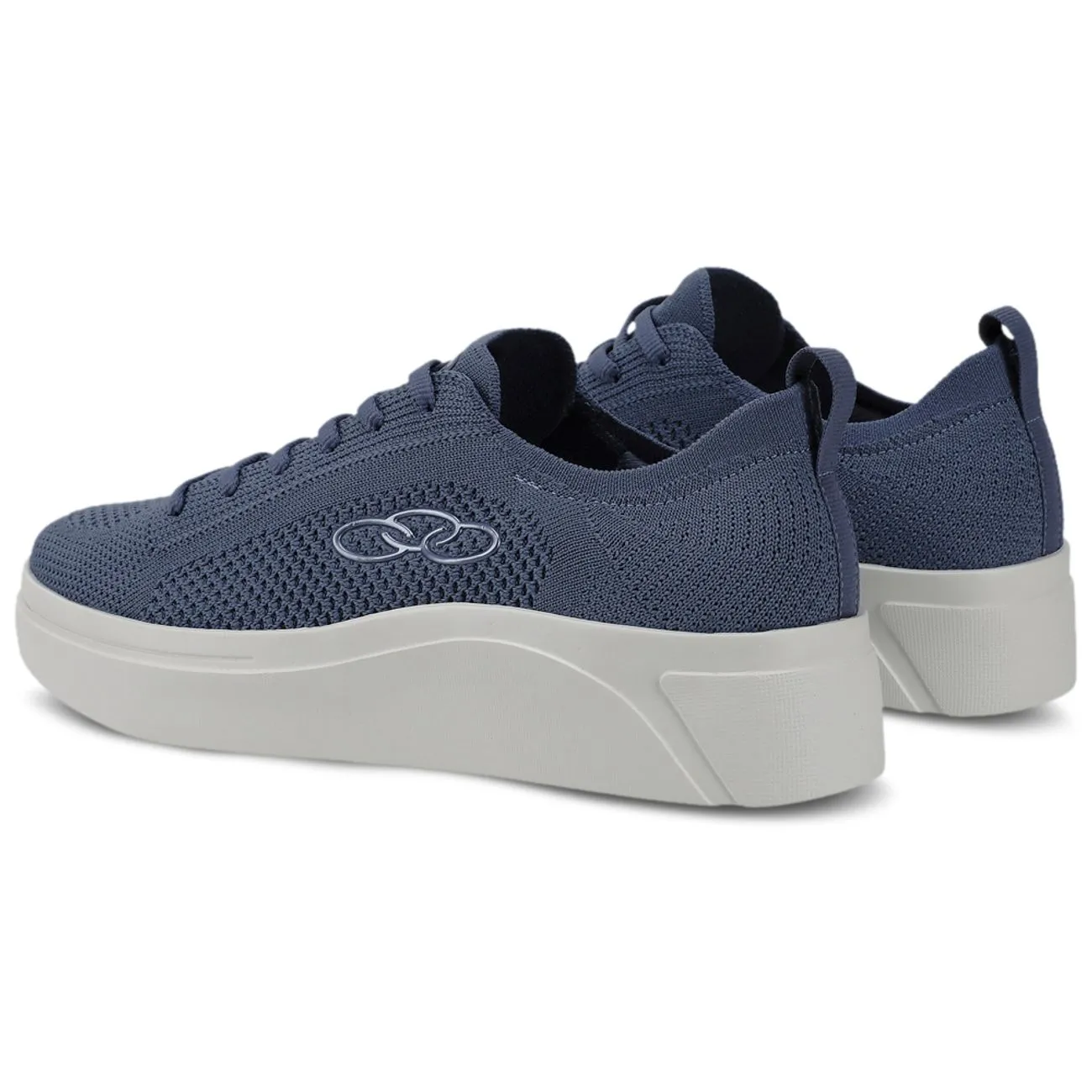 Zapatilla Mujer Plato Azul-3