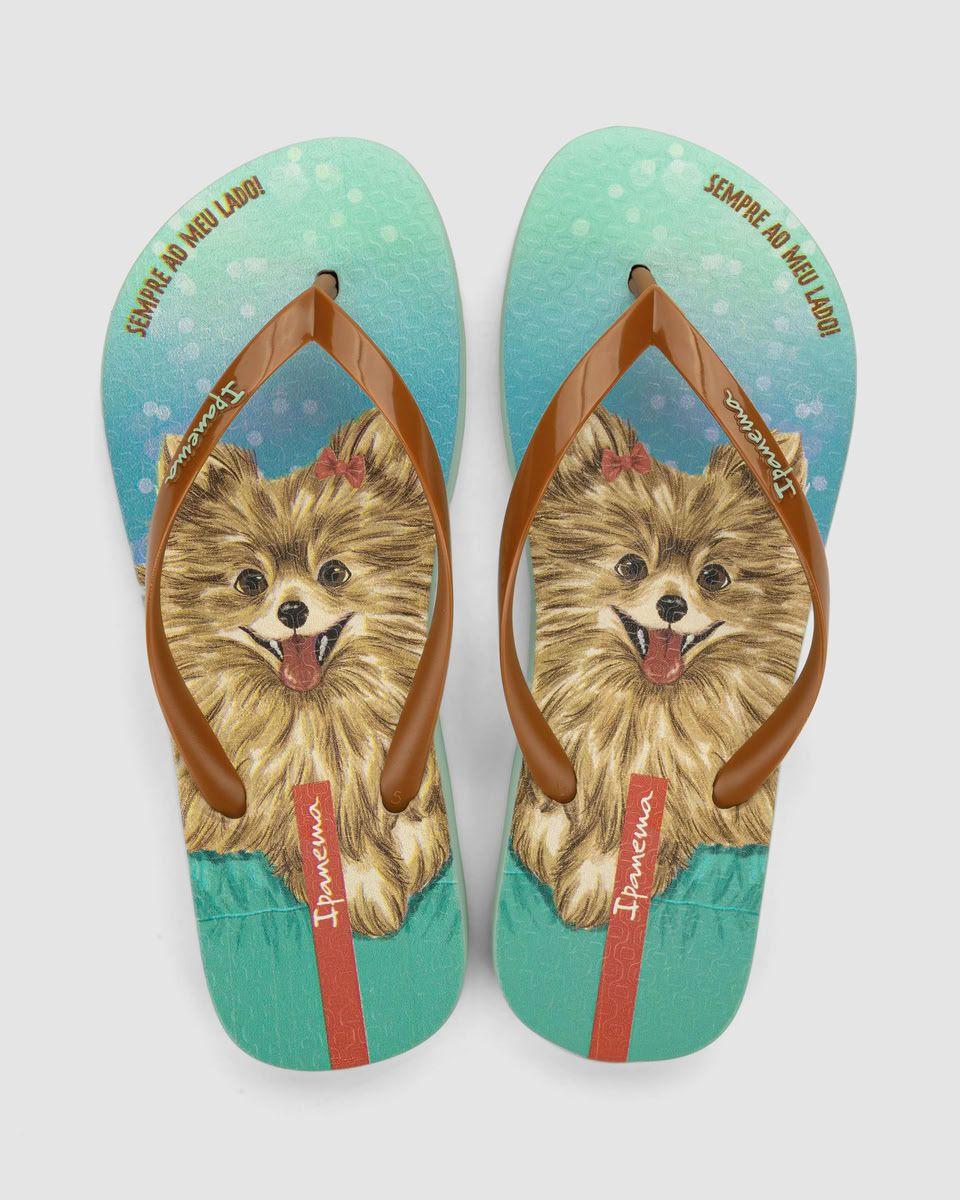 Sandalia Mujer Verde Pets Ipanema-1