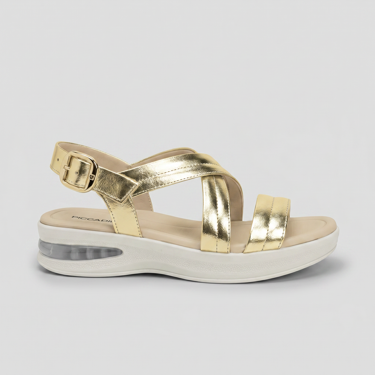 Sandalia Mujer Dorado Soft Step Piccadilly-0